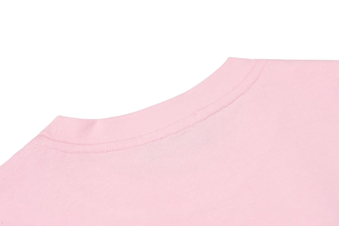 Acne Studios New Arrival logo Same Style t 100％ 32 ：Pink Size：XS S M L
